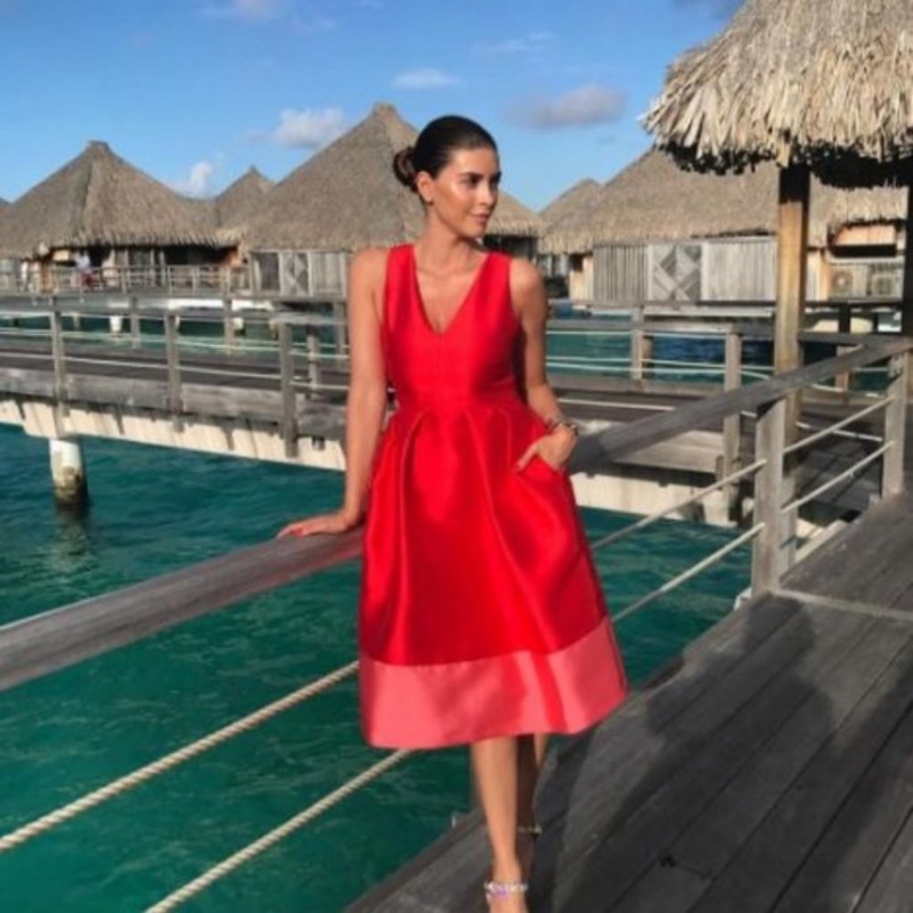 EUC Maeve Parissa Cocktail Dress - Picture 7 of 12